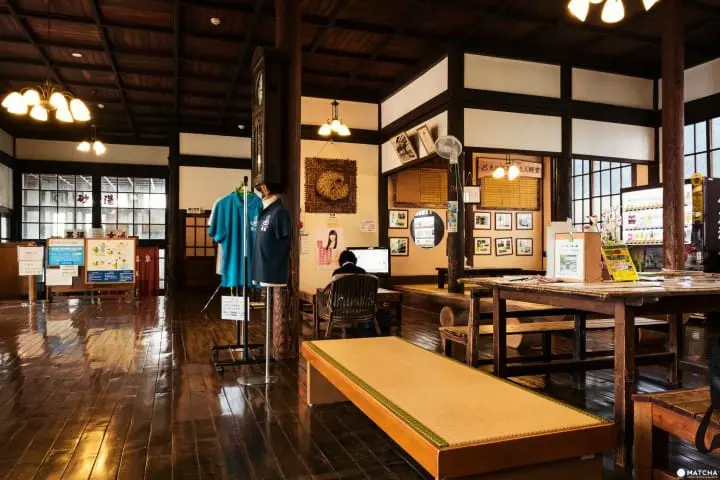 竹瓦温泉ロビー