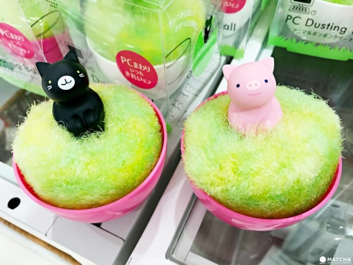 22種日本文具 動物鍵盤清潔