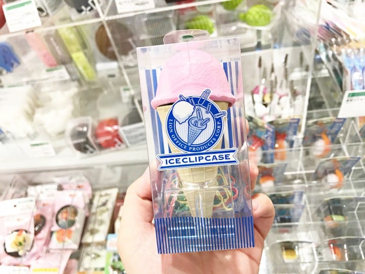 22種日本文具 迴紋針甜筒