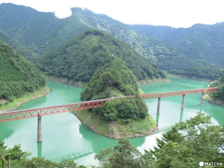 [静冈]再远也值得一去的秘境车站！大井川铁道奥大井湖上站