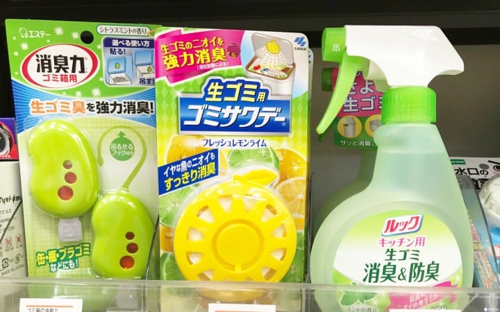 日本日用品 垃圾桶廚除臭用品