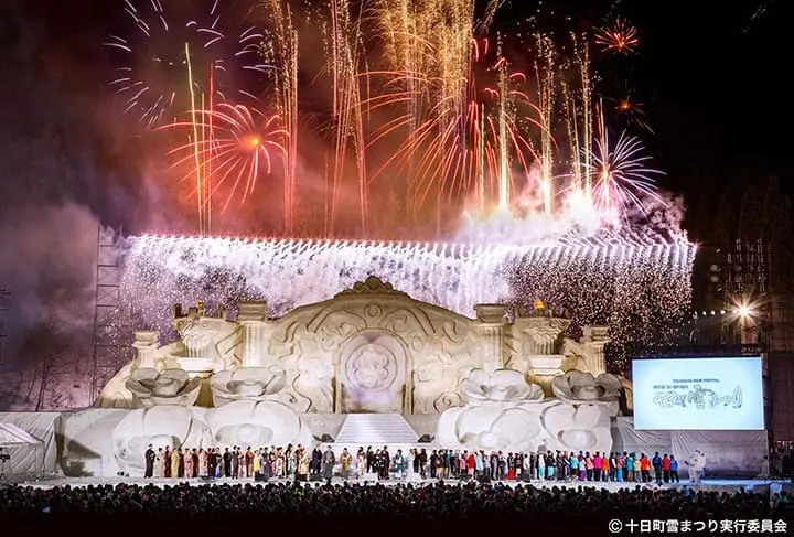 snow and ice festivals in Japan