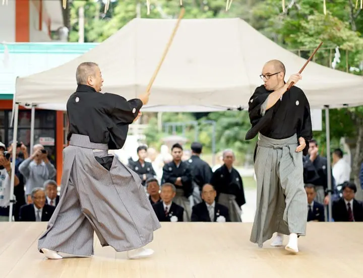 The Deity of War lives in Kashima Shrine