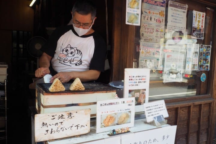 川越美食地圖 中市本店 烤飯糰