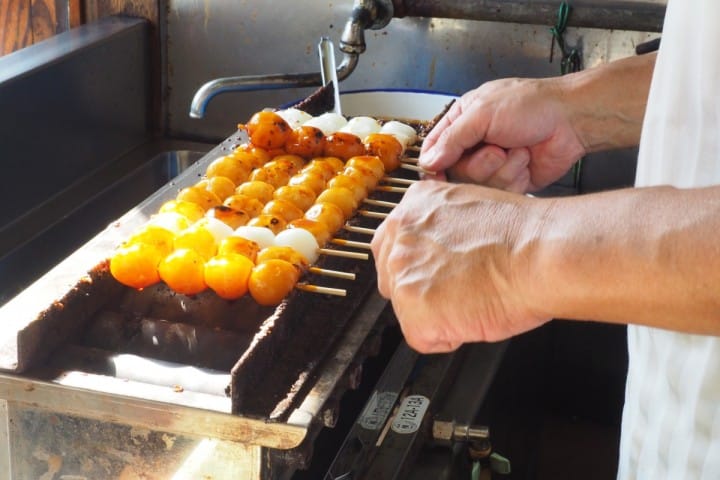 川越美食地圖 松山商店 烤糰子