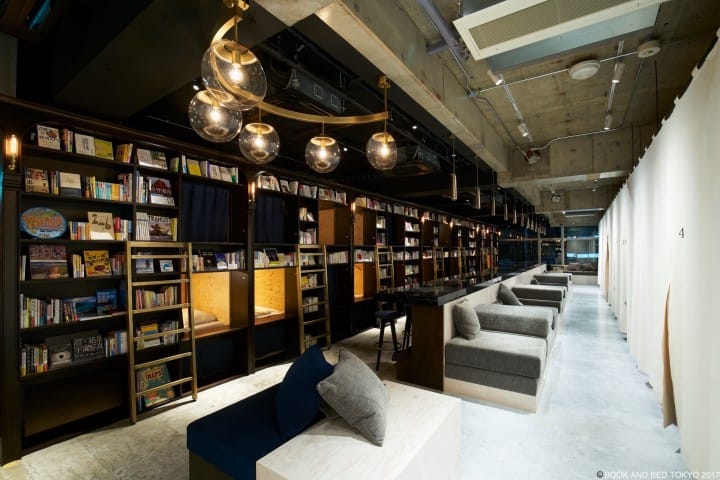 寝るのがもったいない!泊まれる本屋「BOOK AND BED TOKYO」浅草店