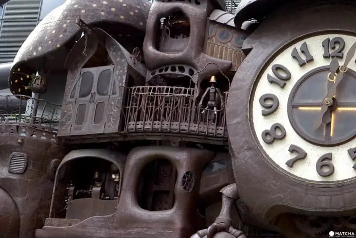 The Ghibli Clock In Shiodome – Enjoy Hayao Miazaki’s Art For Free!