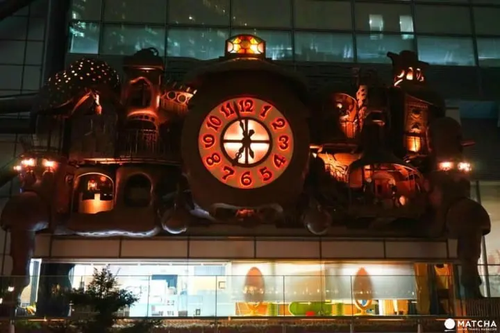The Ghibli Clock In Shiodome – Enjoy Hayao Miazaki’s Art For Free!
