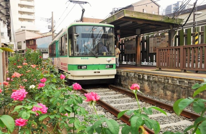 與叮叮作響的路面電車荒川線,進入東京下町老時光