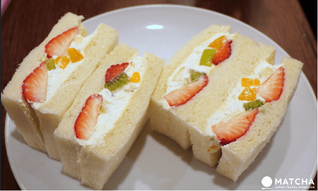 Fruit Sandwich - Japan’s unique snack 