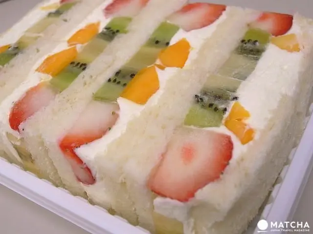 Fruit Sandwich - Japan’s unique snack 