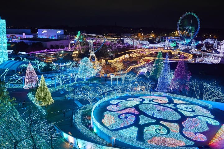 2017東京聖誕景點燈飾 京王讀賣樂園 Jewellumination