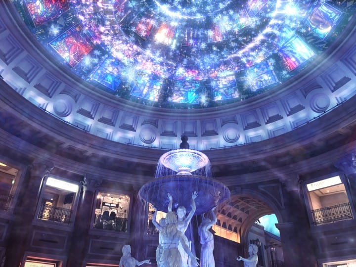 2017东京圣诞景点灯饰 VenusFort Lumina