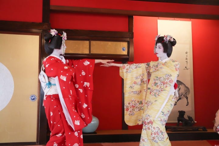 【山形】酒田市傳統文化體驗 相馬樓藝伎表演 山五十川歌舞伎隈取體驗