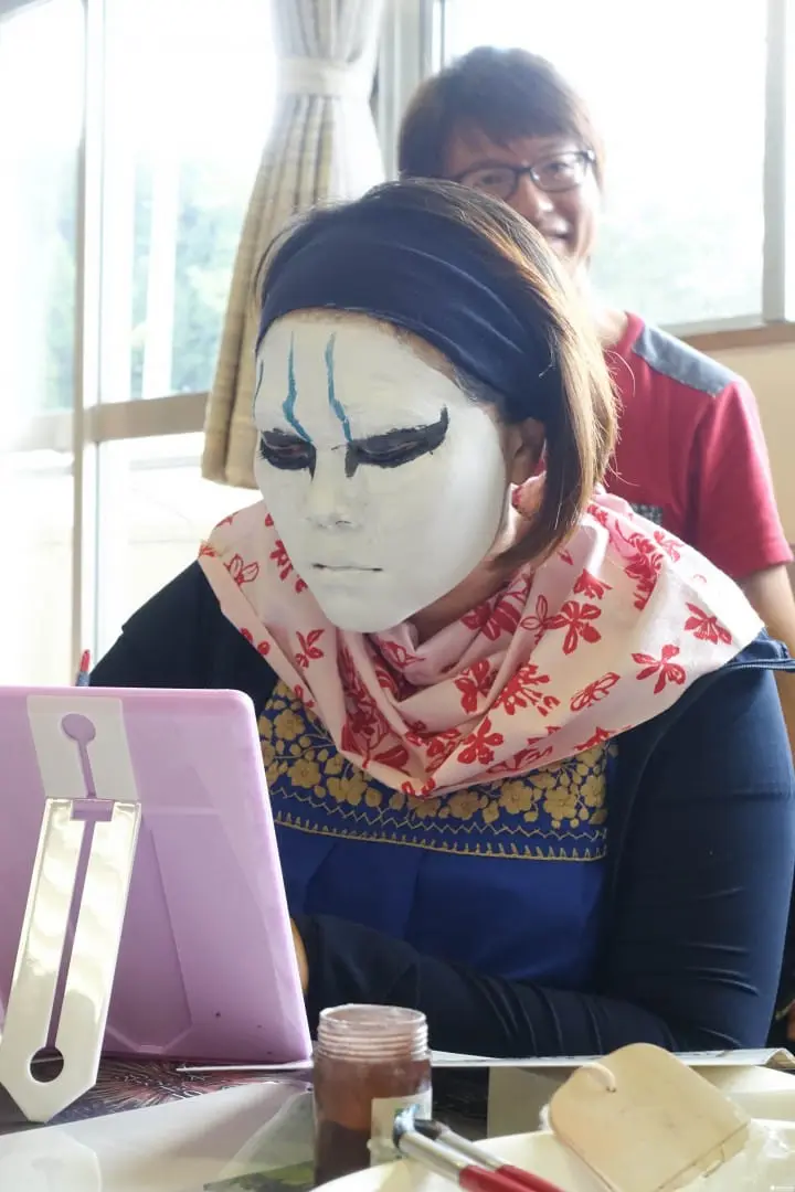 【山形】酒田、鶴岡市傳統文化體驗 相馬樓藝伎表演 山五十川歌舞伎隈取體驗