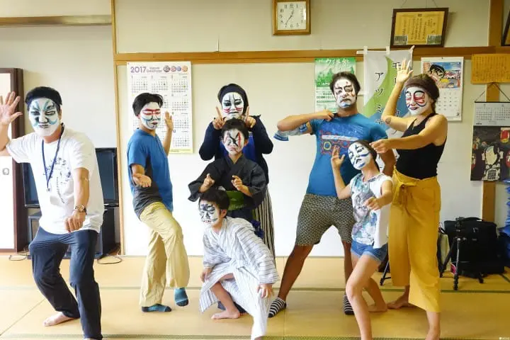 【山形】酒田、鶴岡市傳統文化體驗 相馬樓藝伎表演 山五十川歌舞伎隈取體驗