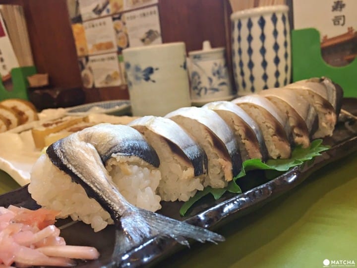 秋刀魚壽司