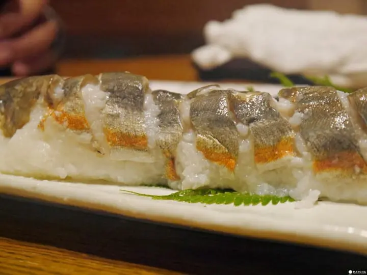 鮎魚壽司