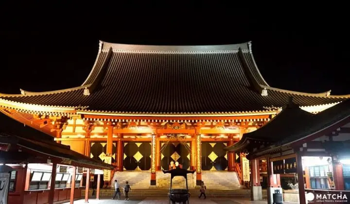 Sensoji By Night - Experience The Famous Temple In A Different Light!