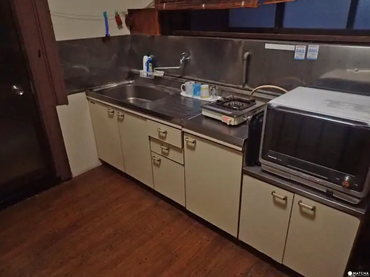 駅前高等温泉の台所