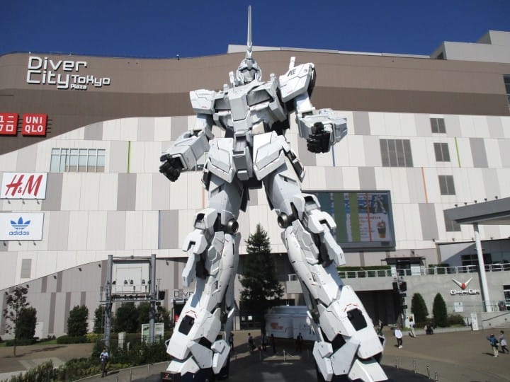 從東京開始的一日獨角獸鋼彈旅行,現在,出發!