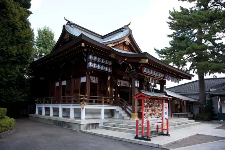 西武一日券走透透 沼袋冰川神社