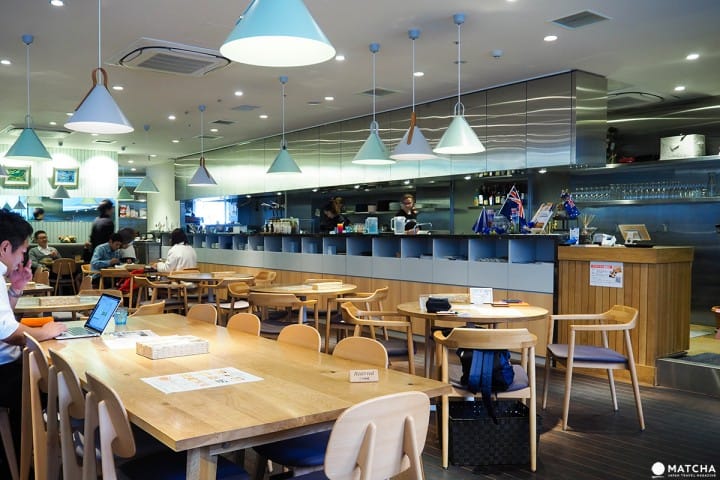 原宿表參道美食workinghoilday connection 用餐環境