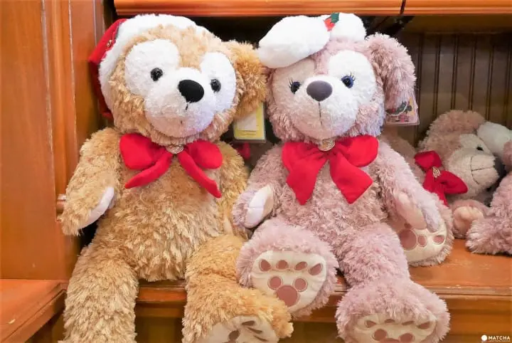 ダッフィーのぬいぐるみ