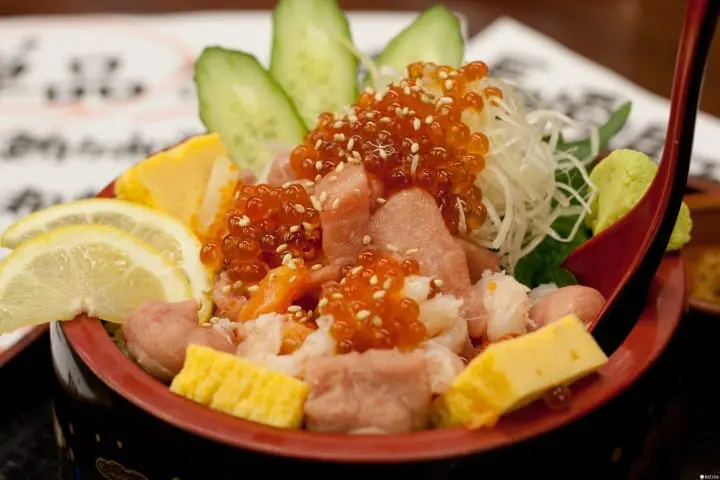 浅草美食 超值海鲜丼 