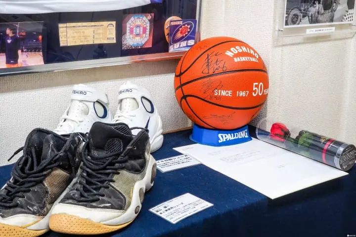 能代篮球博物馆 田卧勇太相关物品