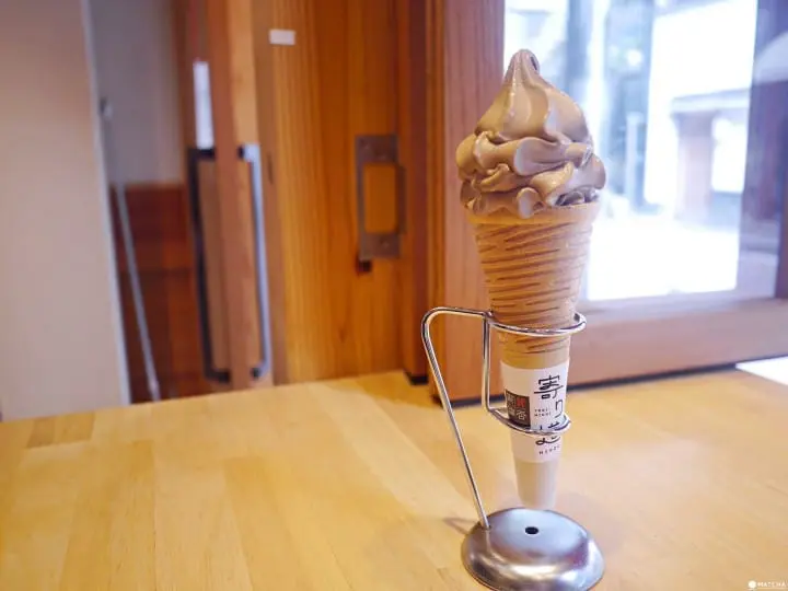 赞否两论寄り道焙茶冰淇淋