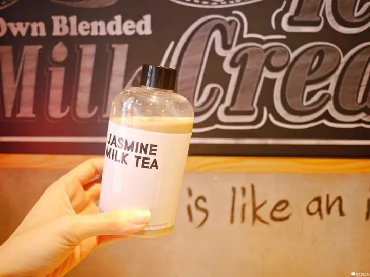 茉莉绿奶茶MELTING IN THE MOUTH