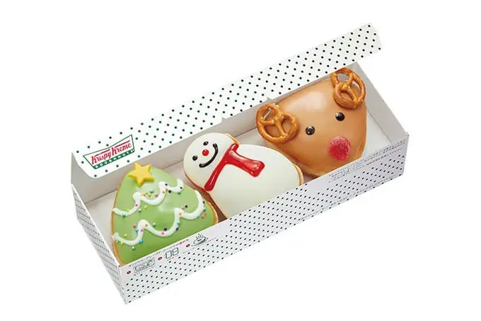 Krispy kreme 圣诞甜甜圈