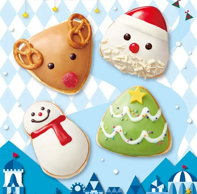 Krispy kreme 圣诞甜甜圈