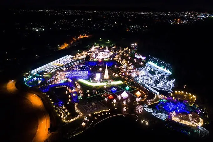 足利花卉公园点灯