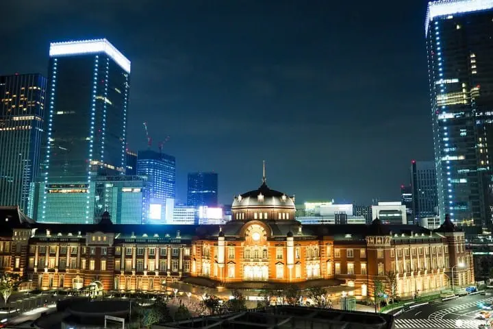 2017聖誕節跨年夜到丸之內 東京車站