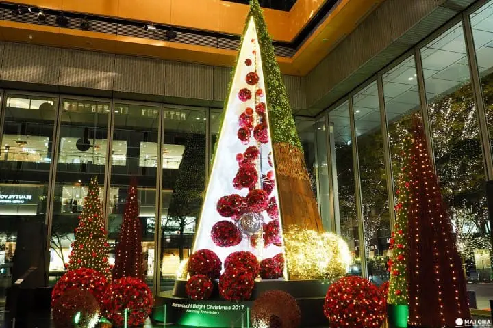 東京車站周邊夜景點 聖誕樹