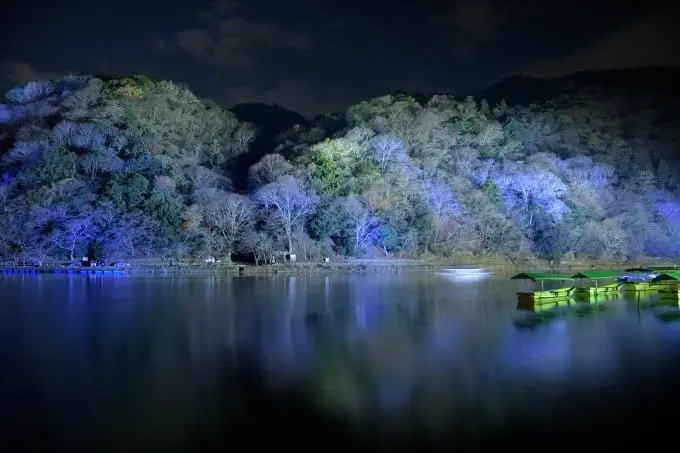 京都嵐山花燈路