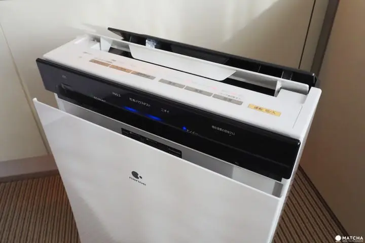 日本商務飯店6大貼心:加濕器、空氣清淨機