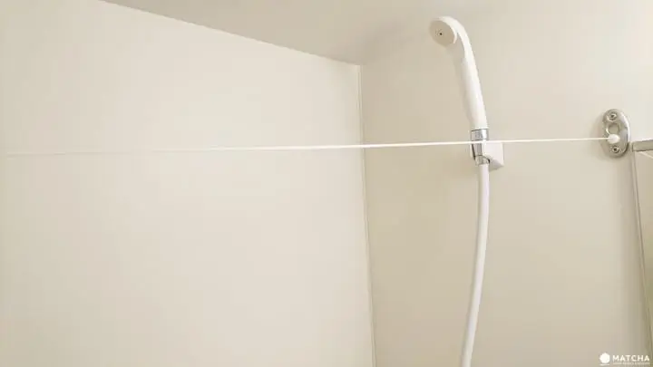 日本商務飯店6大貼心:浴室晾衣