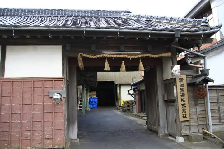 One late autumn day in Itako, the city on water edge