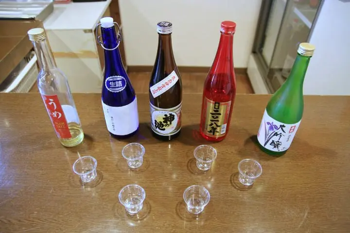 One late autumn day in Itako, the city on water edge