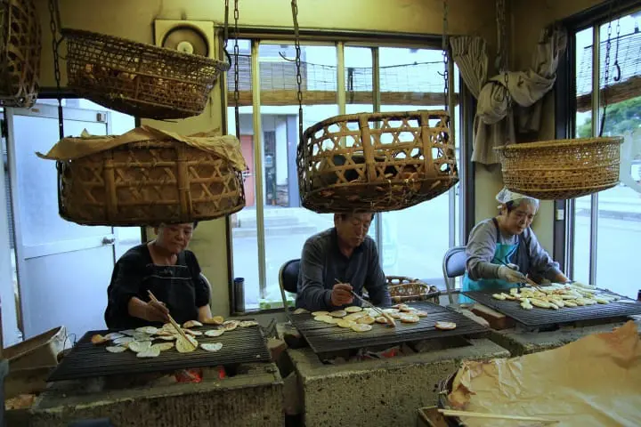 One late autumn day in Itako, the city on water edge
