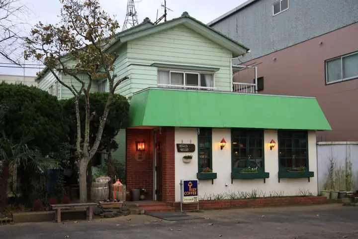 One late autumn day in Itako, the city on water edge