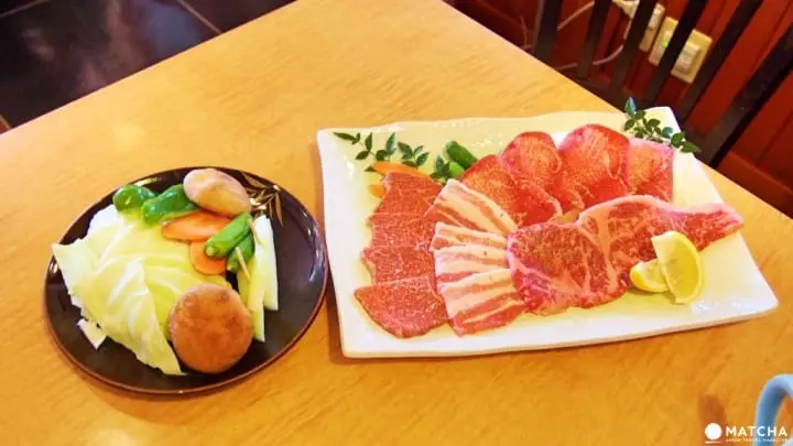 長崎平戶-平戶牛市山烤肉定食