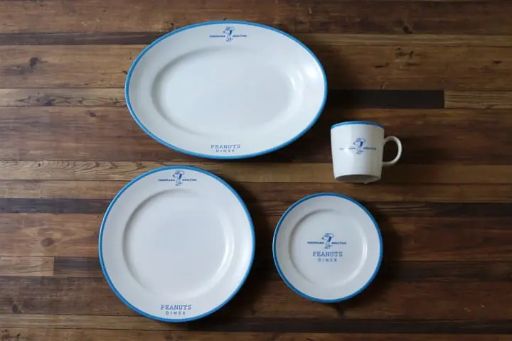 PEANUTS DINER 販賣餐具