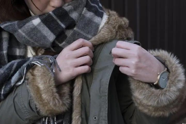 关西冬天1,2月天气服装：保暖外套