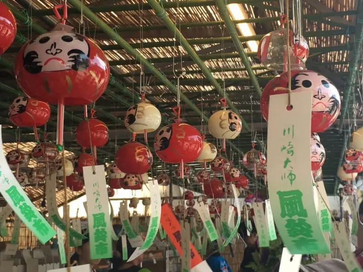 川崎大師風鈴市