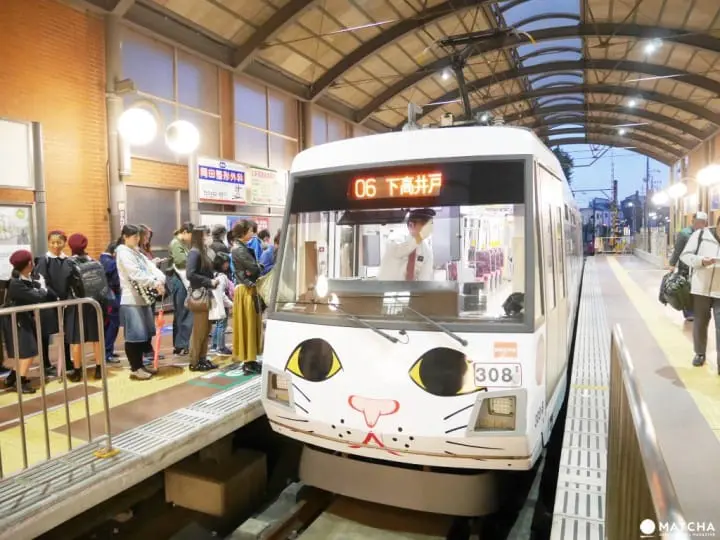 世田谷线招财猫店电车