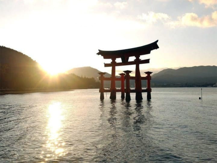 Floating In The Sea - Strolling Through Itsukushima Shrine, Hiroshima